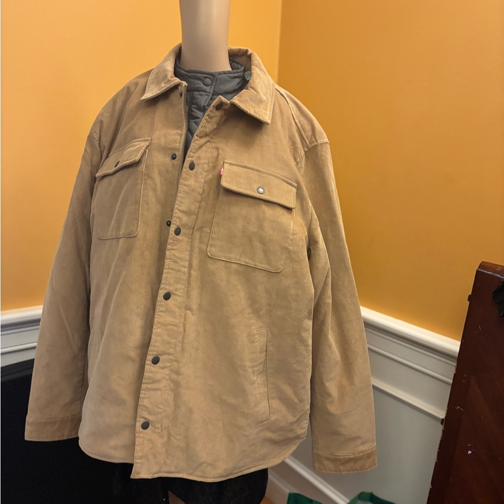 Levi's Tan Shirt Jacket